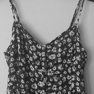 American Eagle maxi button-down dress